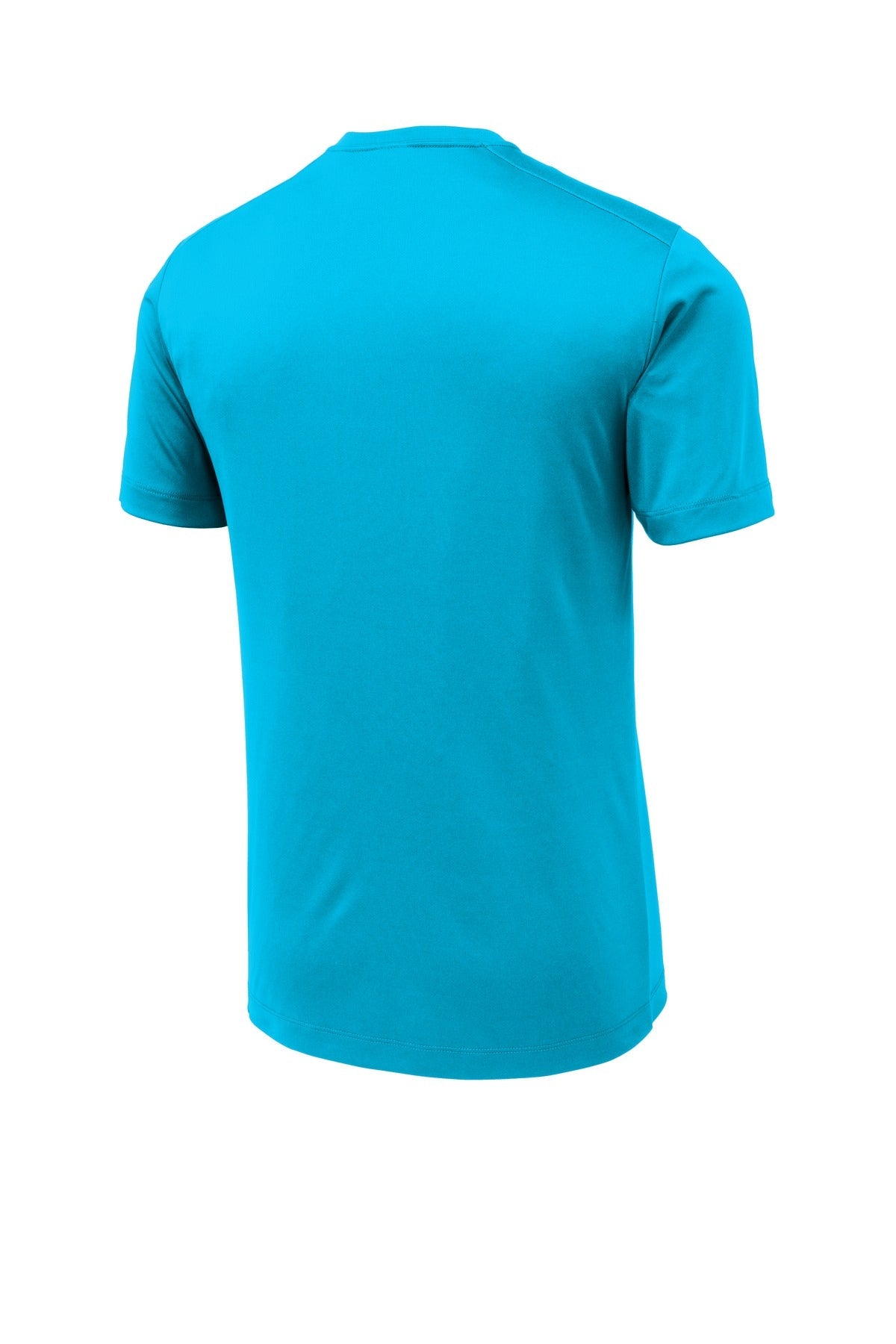 Rear View of Sapphire Sport-Tek Posi-UV Pro Tee. ST420
