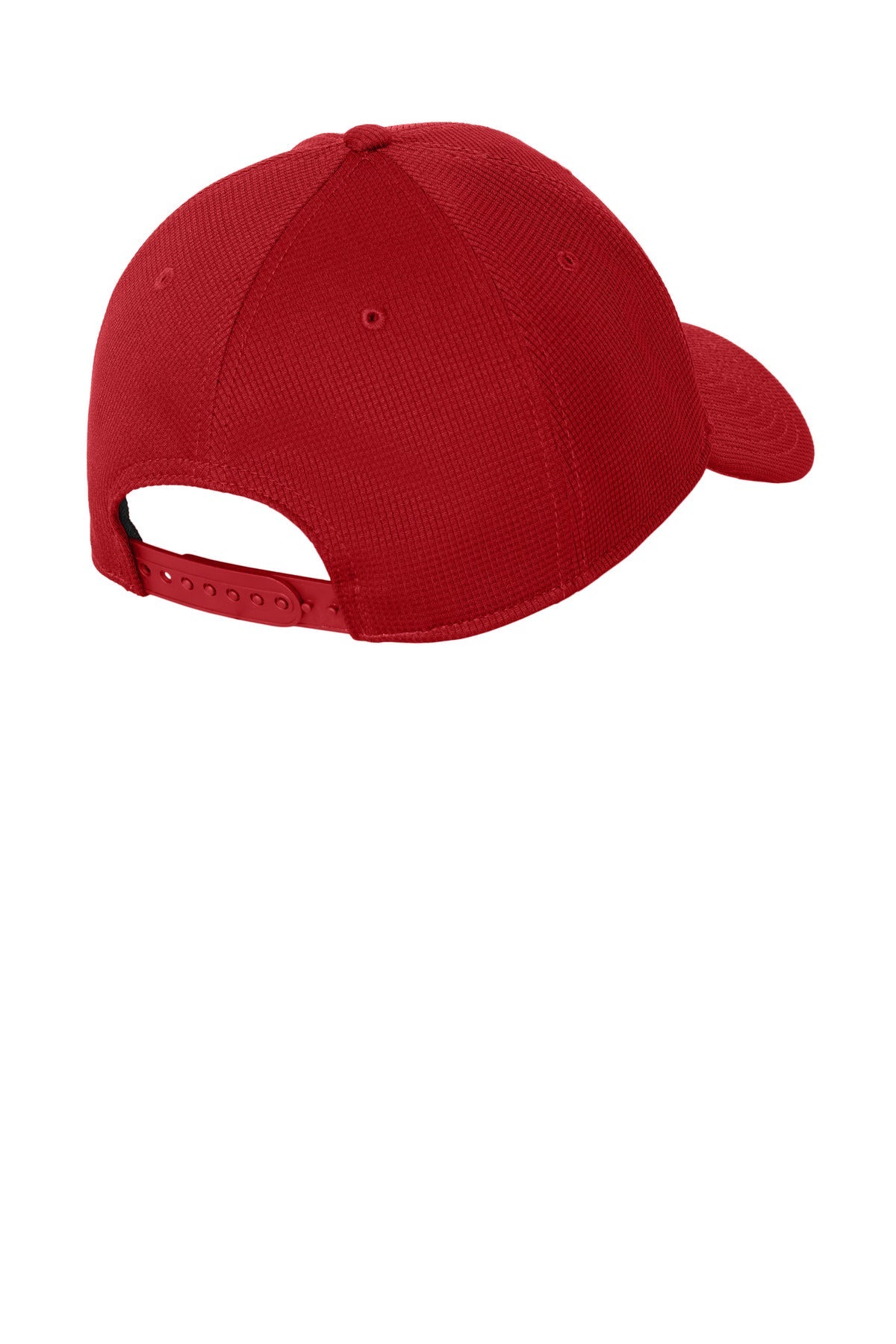 Rear View of Scarlet New Era Pivot Stretch Band Snapback Cap NE214