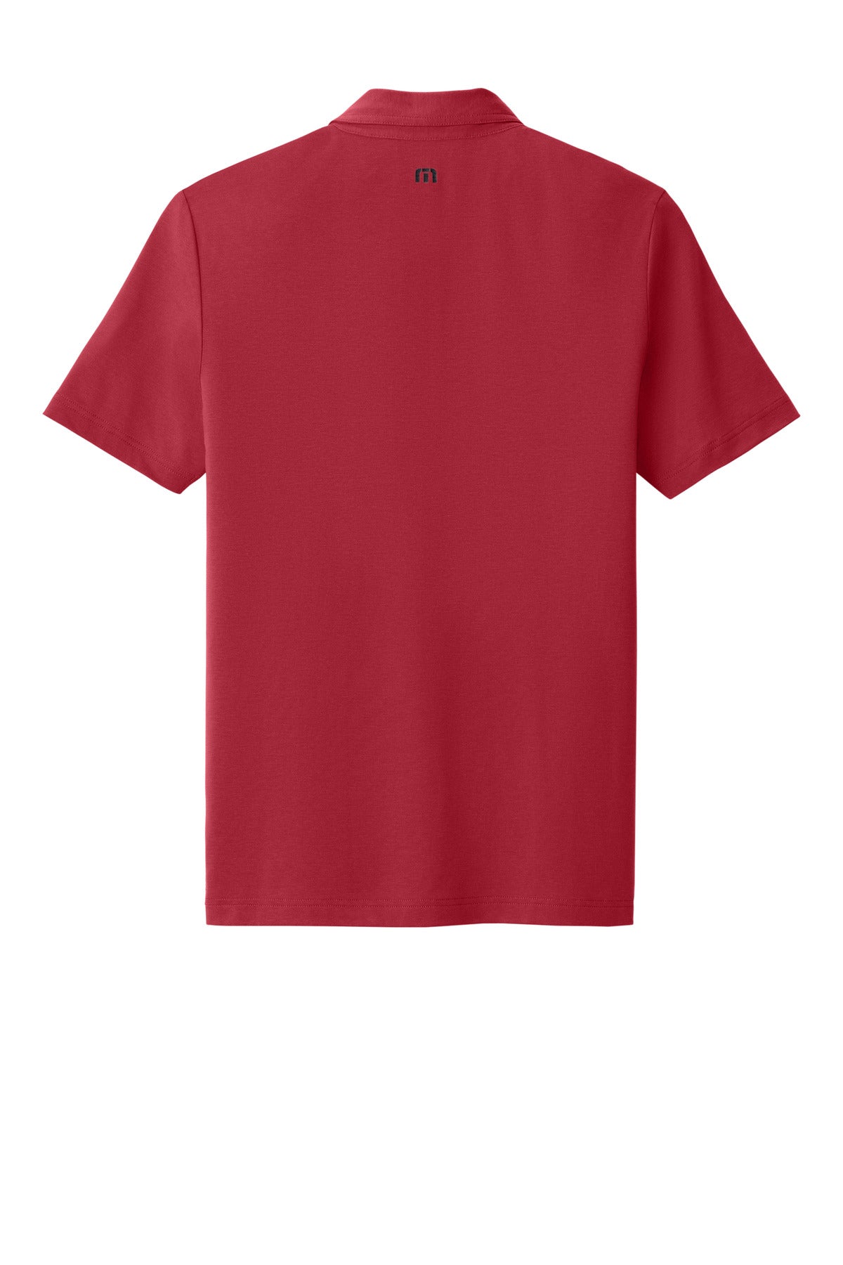 Rear View of ScooterRed TravisMathew Glenview Solid Polo TMA41461