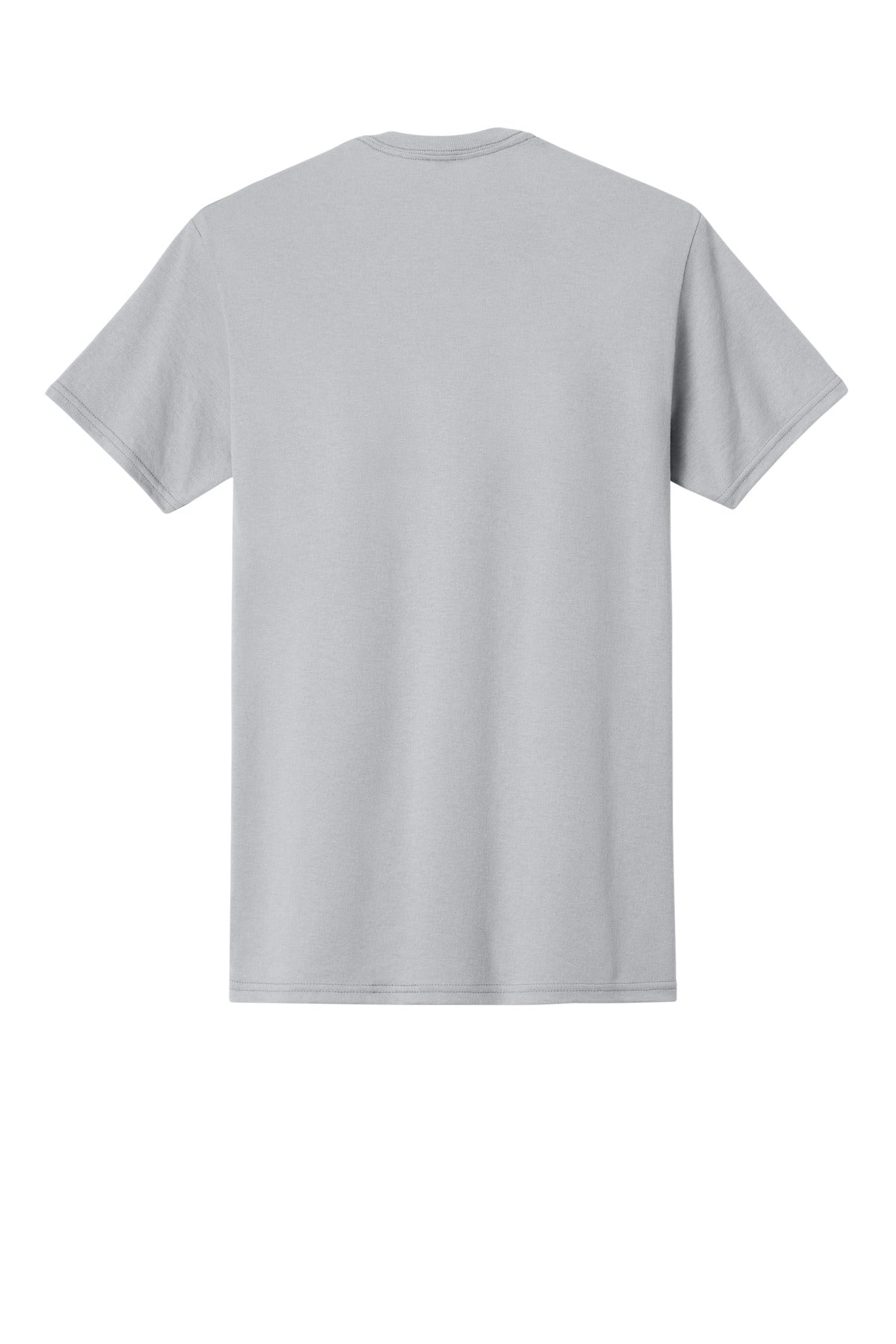 Rear View of ScubaBlue Jerzees - Dri-Power 50/50 Cotton/Poly T-Shirt. 29M