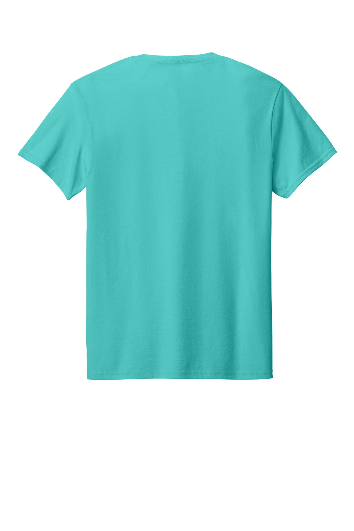 Rear View of ScubaBlue Jerzees Premium Blend Ring Spun T-Shirt 560M