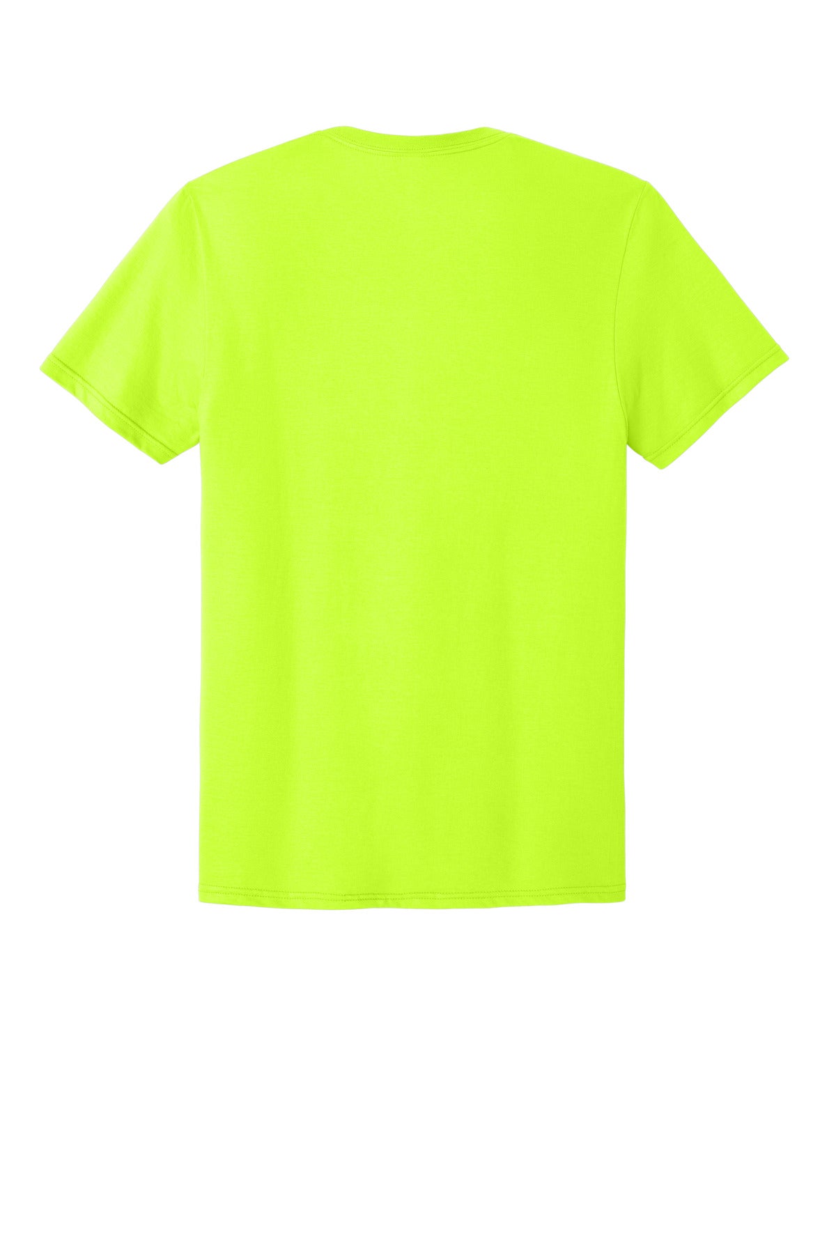 Rear View of SftyGrn Jerzees Classics Unisex Cotton T-Shirt 363M