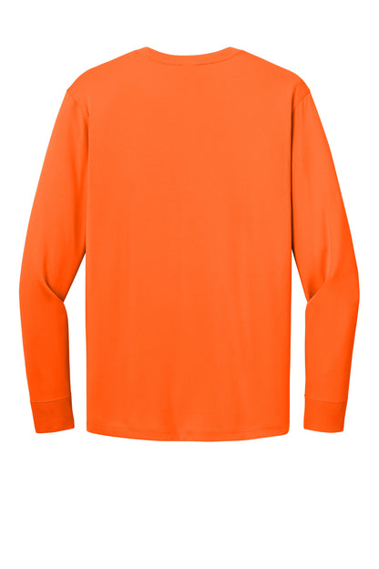 Rear View of SftyOrg CornerStone Workwear Pro Long Sleeve Pocket Tee CS440LSP