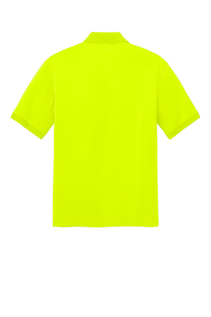 Rear View of SftyYellow CornerStone Tall Workwear Pro Polo TLCS450