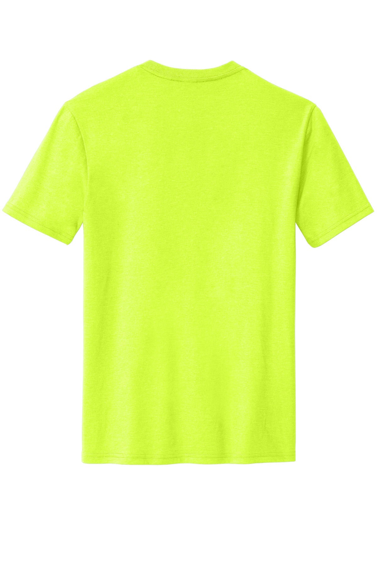 Rear View of SGreen District Perfect Blend CVC Tee. DM108