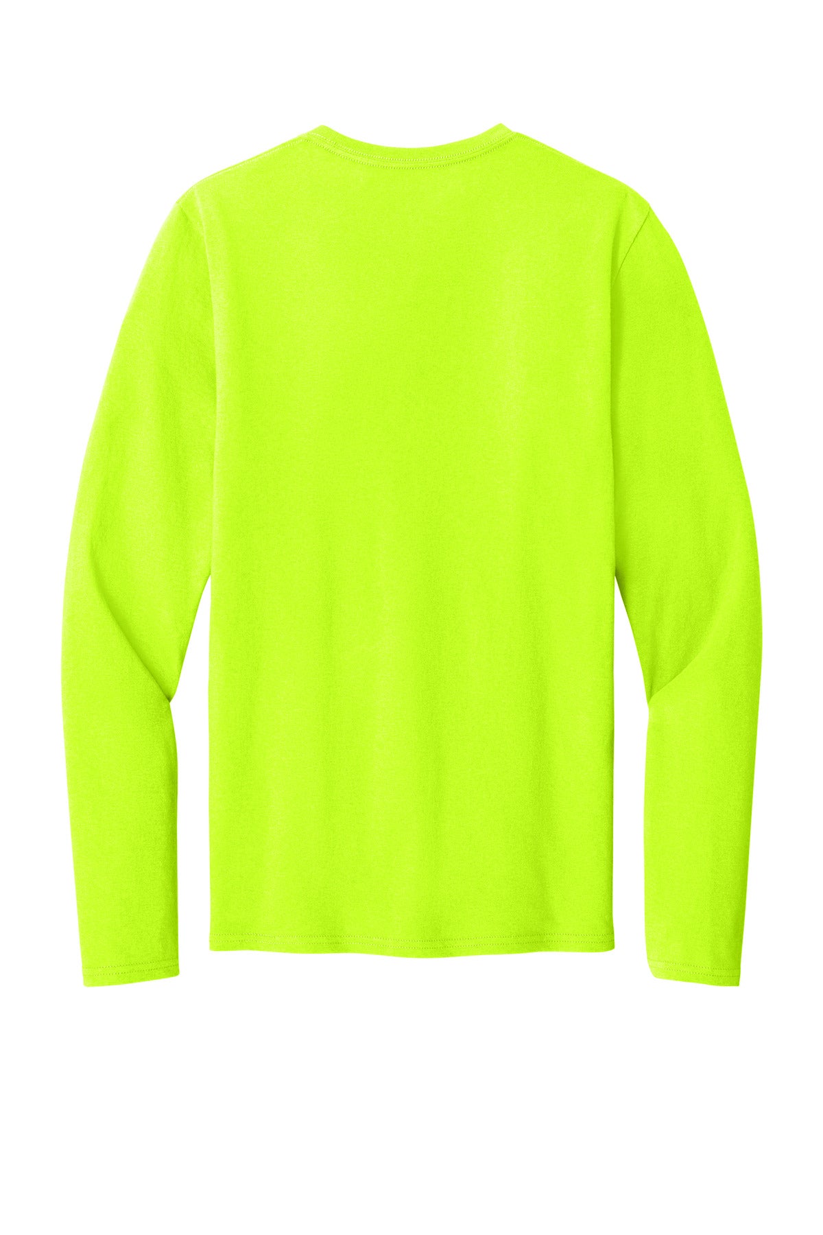 Rear View of SGreen Port & Co Easy Cotton Long Sleeve Tee PC43LS