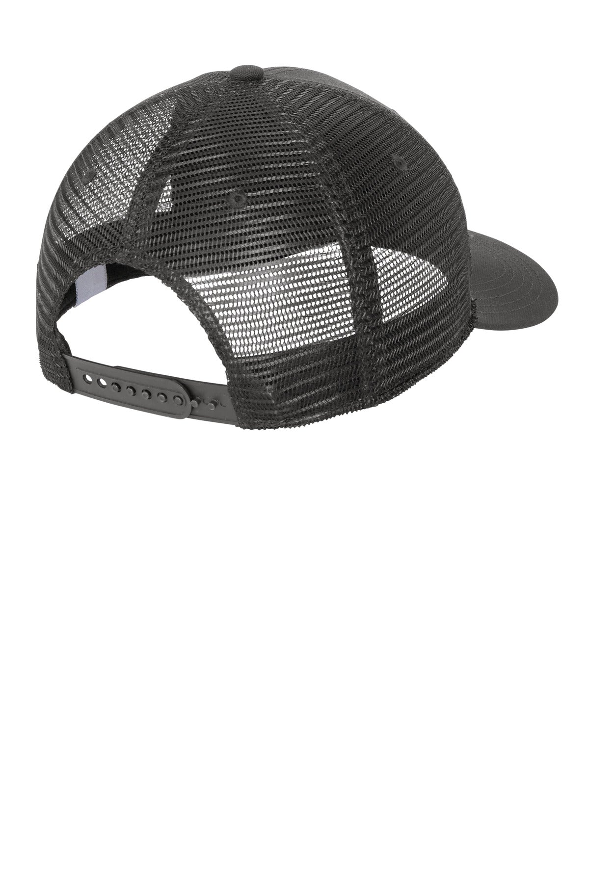 Rear View of ShadowGrey Carhartt Canvas Mesh Back Cap CT105298