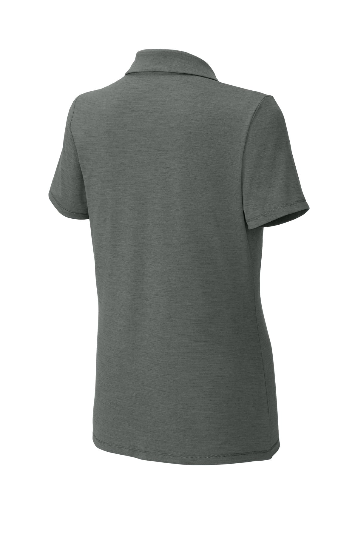 Rear View of ShadowGrey Sport-Tek Women's Versa Polo LST490
