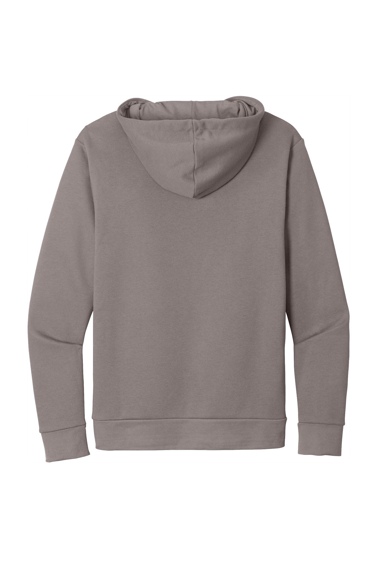 Rear View of Shitake Next Level Apparel Adult Santa Barbara Pullover Hoodie. NL9303