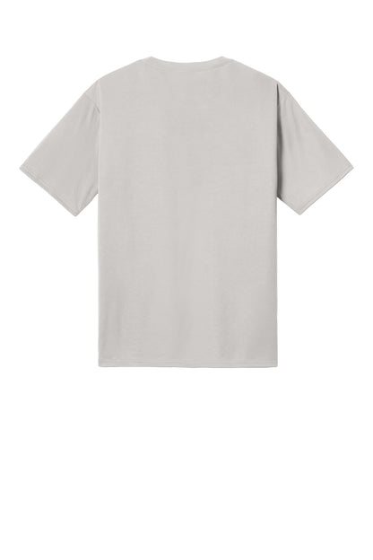 Rear View of Silver Port & Co PosiPrint Performance Tee PC380DTG