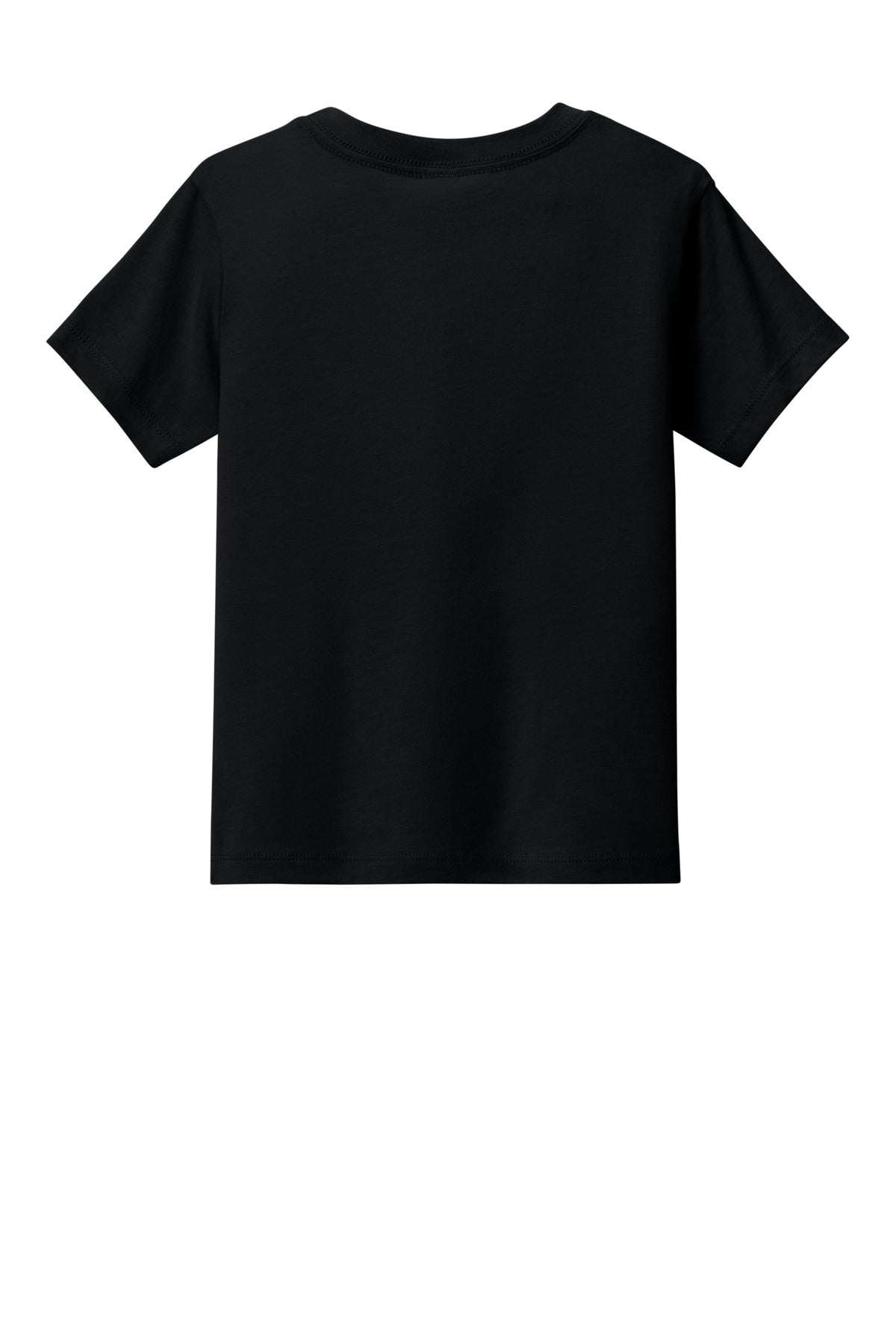 Rear View of SldBkBlend BELLA+CANVAS Toddler Short Sleeve Tee BC3001T