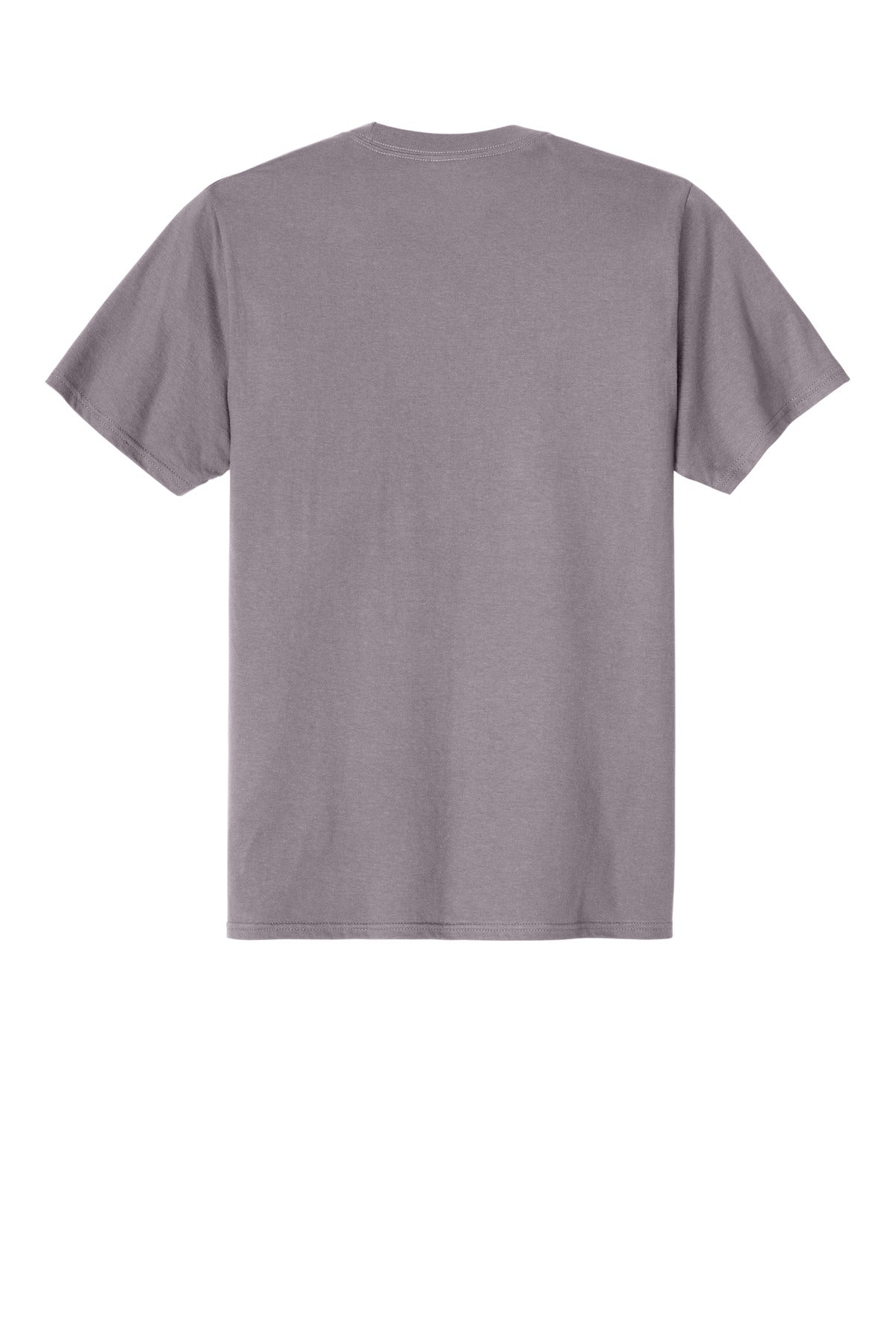 Rear View of SmkyAmthst Port & Co CVC Tee PC340