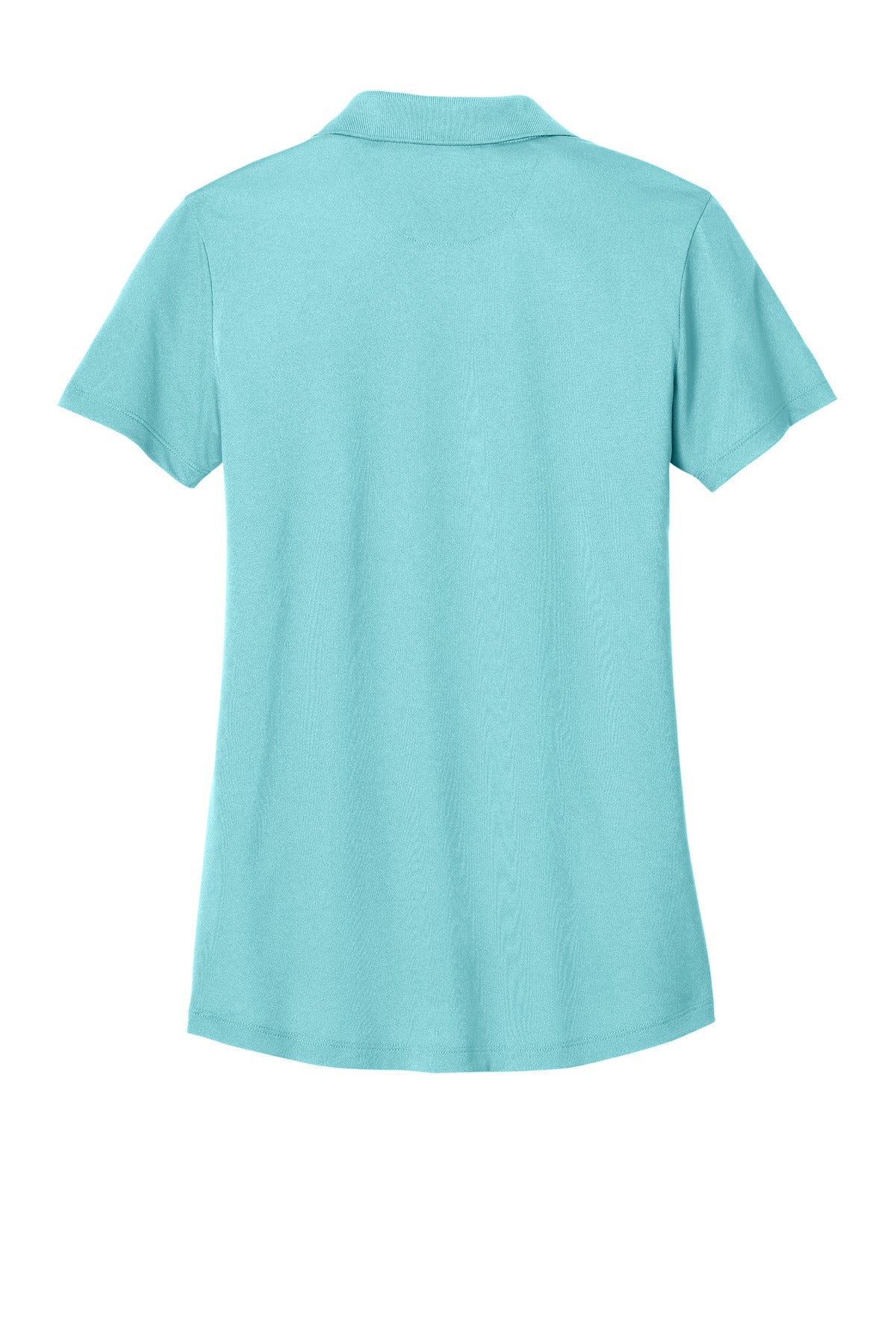 Rear View of SoftMint Brooks Brothers Women's Mesh Pique Performance Polo BB18221