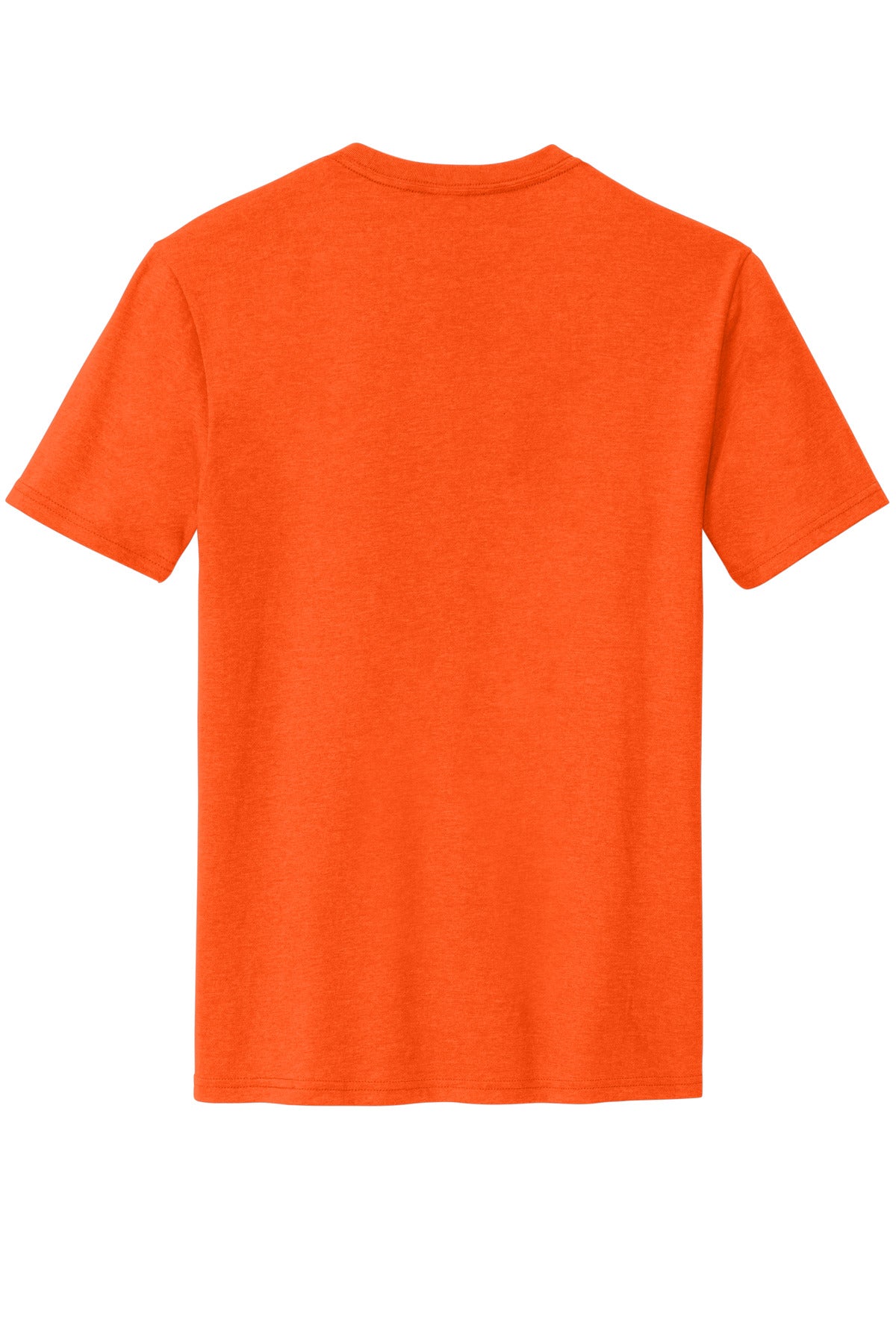 Rear View of SOrange District Perfect Blend CVC Tee. DM108