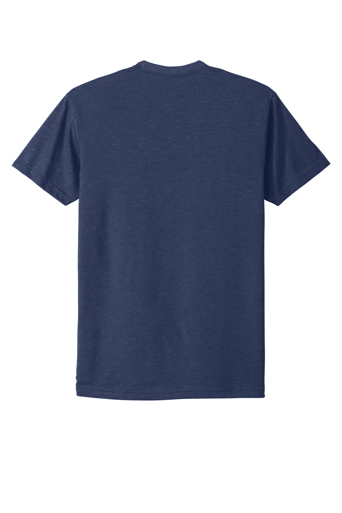 Rear View of Storm Next Level Apparel Adult CVC Tee. NL6210