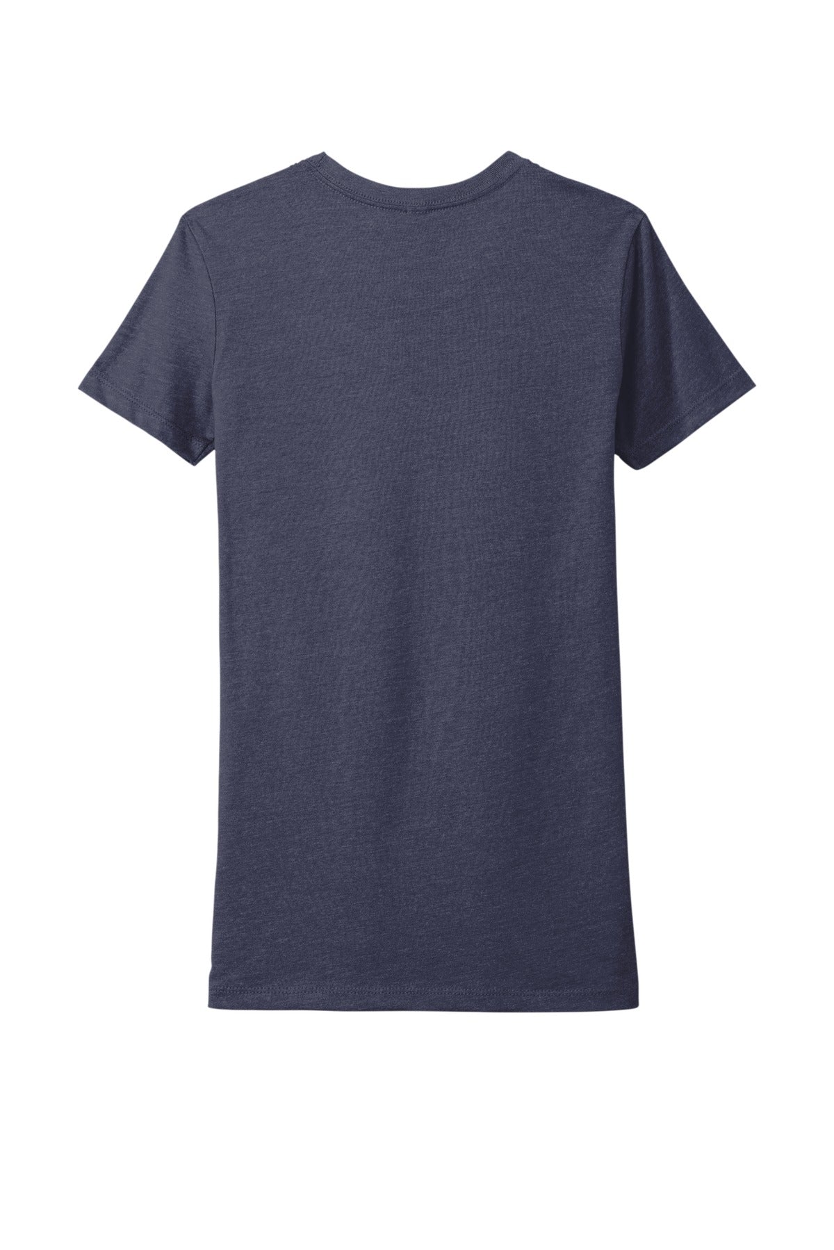Rear View of Storm Next Level Apparel Women's CVC Tee. NL6610