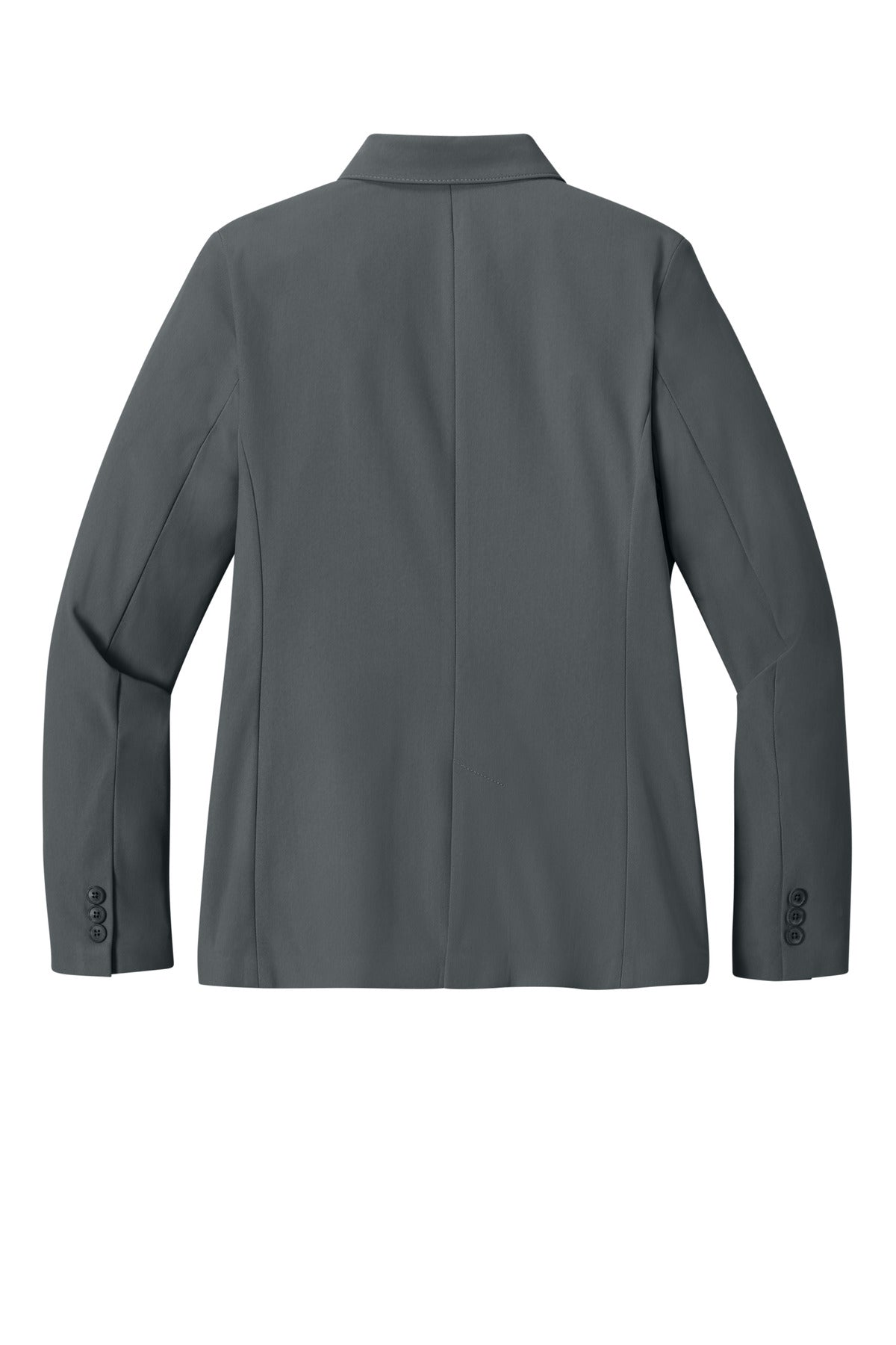 Rear View of StormGrey Mercer+Mettle Women's Capital Tech Blazer MM3033