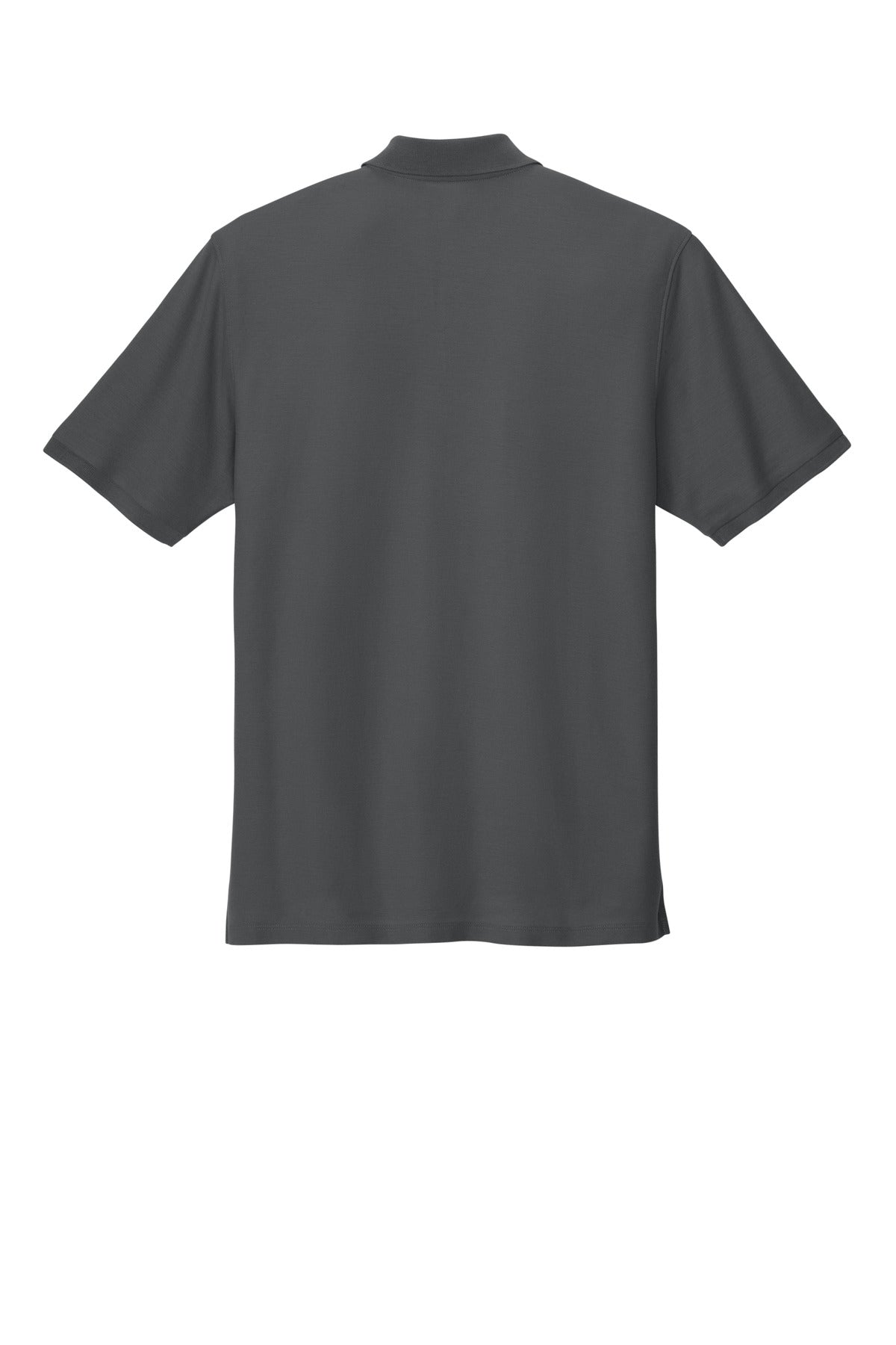 Rear View of StormGrey Port Authority Wearever Signature Pique Polo K200