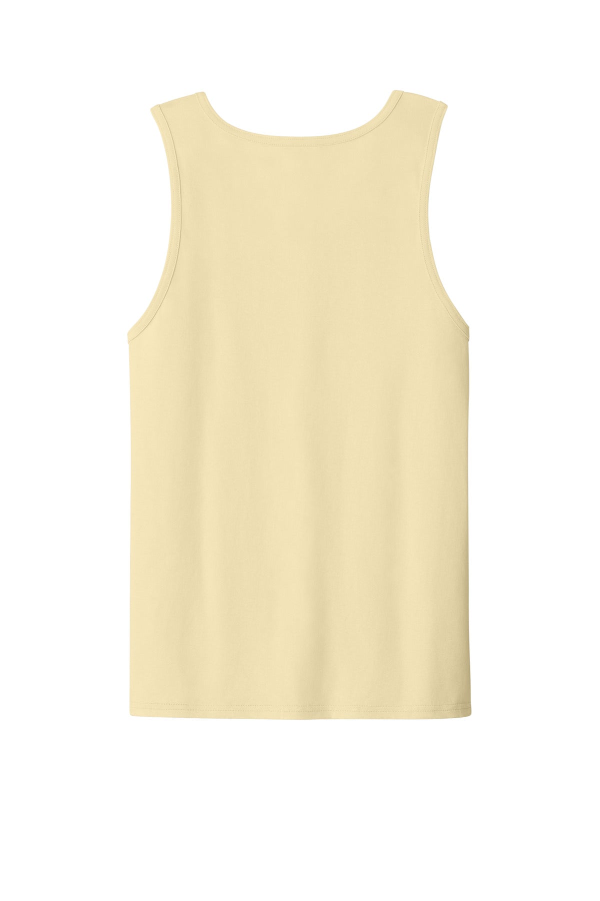 Rear View of SurfYellow Jerzees Classics Unisex Cotton Tank 363TK