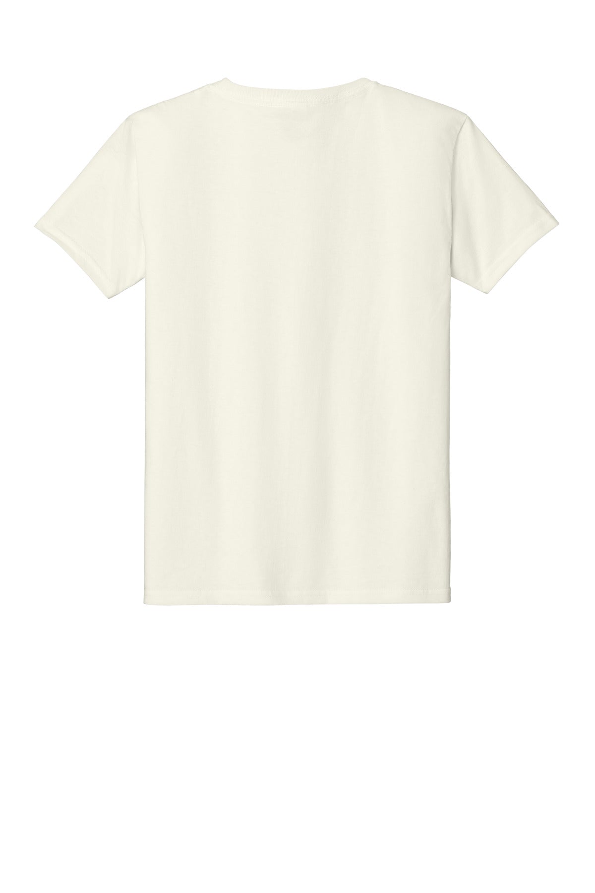 Rear View of SwtCrmHthr Jerzees Classics Youth Cotton T-Shirt 363Y