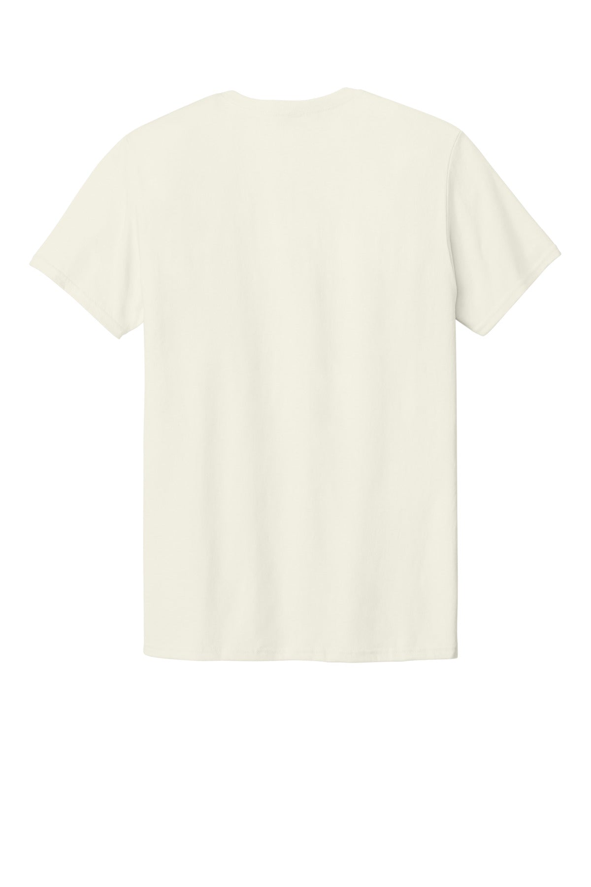 Rear View of SwtCrmHthr Jerzees Premium Blend Ring Spun T-Shirt 560M