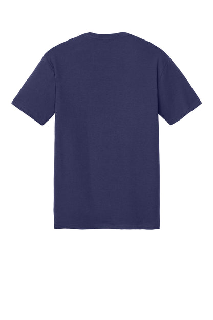 Rear View of Tanzanite District Perfect Tri Tee. DM130