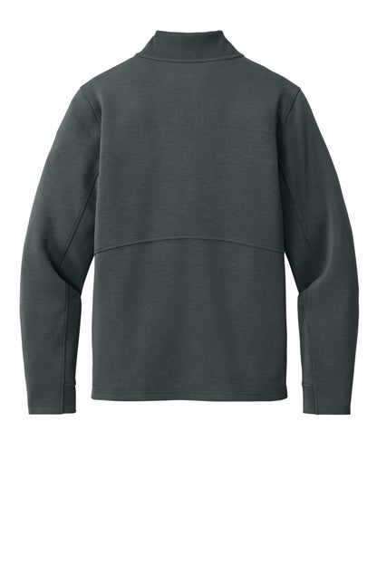Rear View of TarmacGrey OGIO Transcend 1/4-Zip OG861