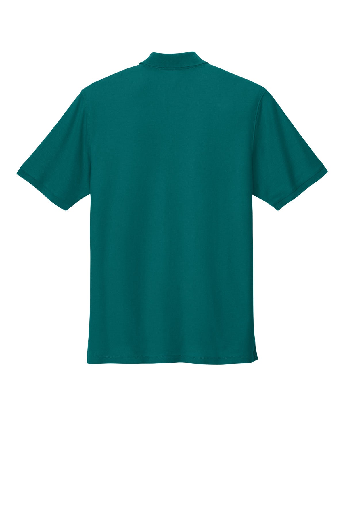Rear View of TealGreen Port Authority Wearever Signature Pique Polo K200