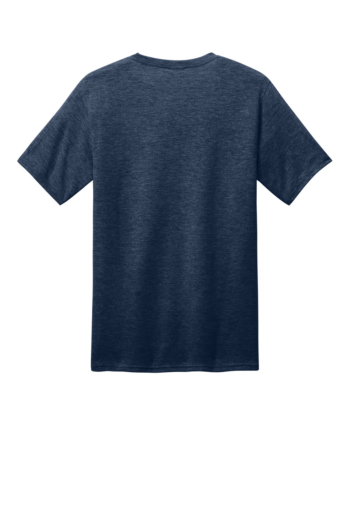 Rear View of TeamNavyHt Port & Co CVC Tee PC340