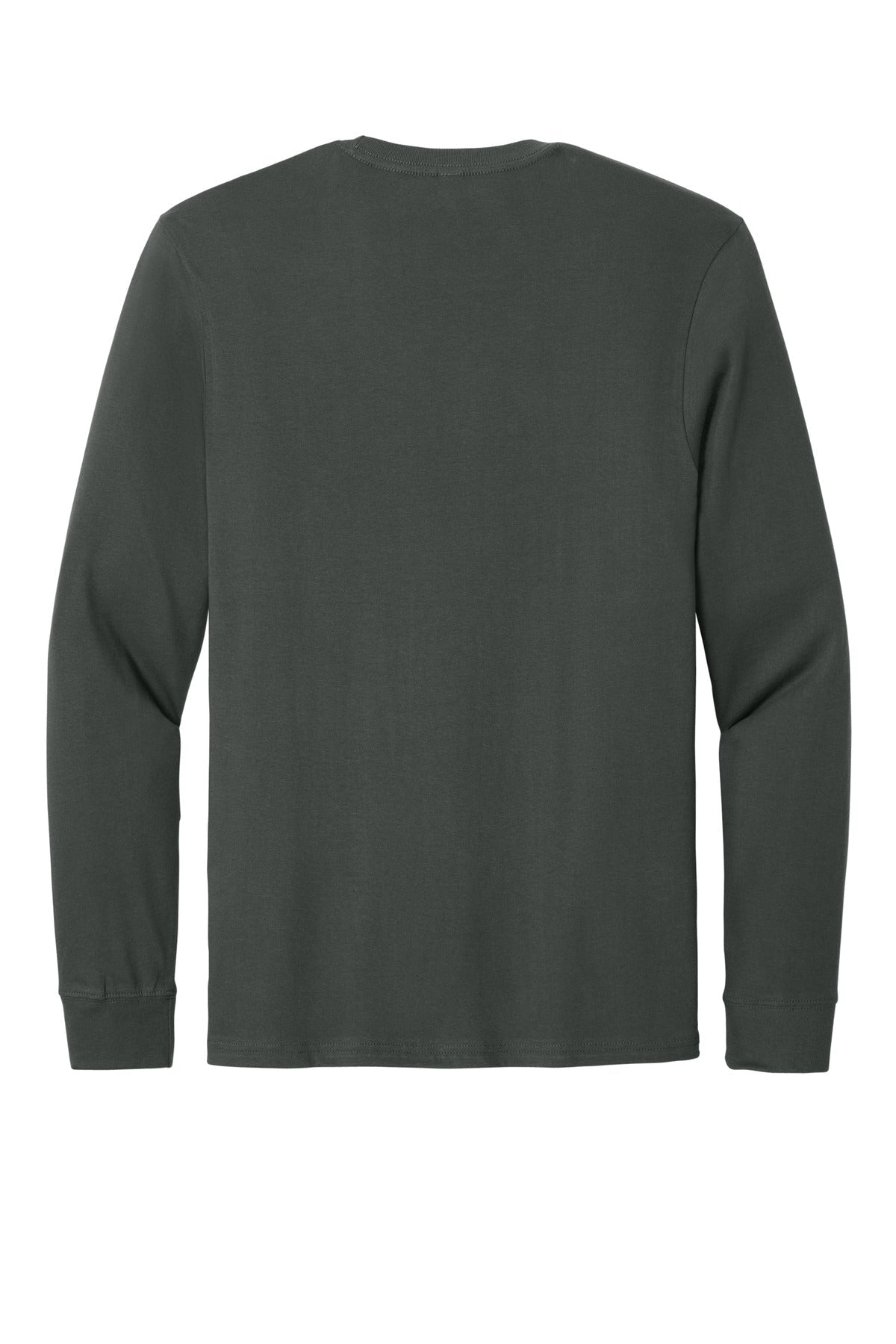 Rear View of Teraingrey Allmade Unisex Long Sleeve Organic Cotton Tee AL6104