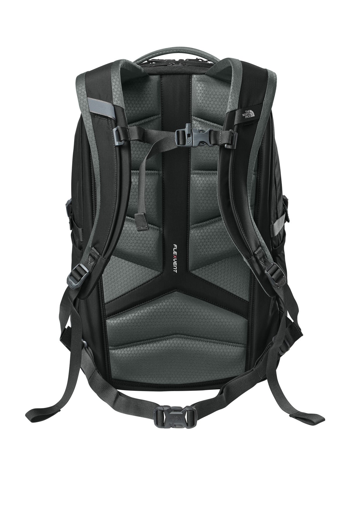 Rear View of TNFBlack The North Face 31L Royal Arch Backpack NF0A8EZU