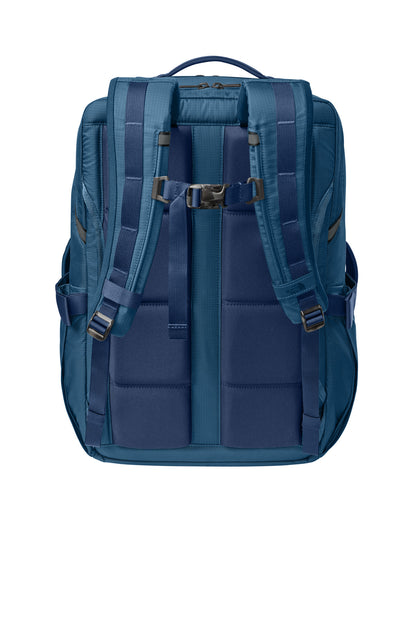 Rear View of TNFBlack The North Face 35L Travel Backpack NF0A8EZK