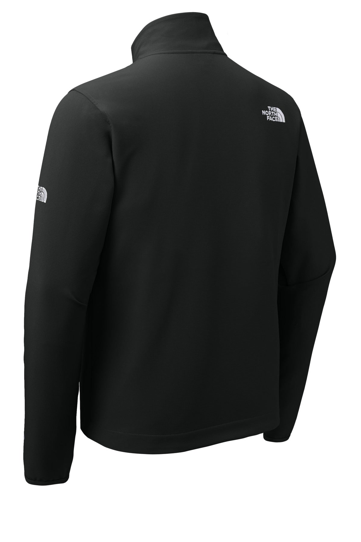 Rear View of TNFBlack The North Face Edge Stretch Soft Shell Jacket NF0A8ENN