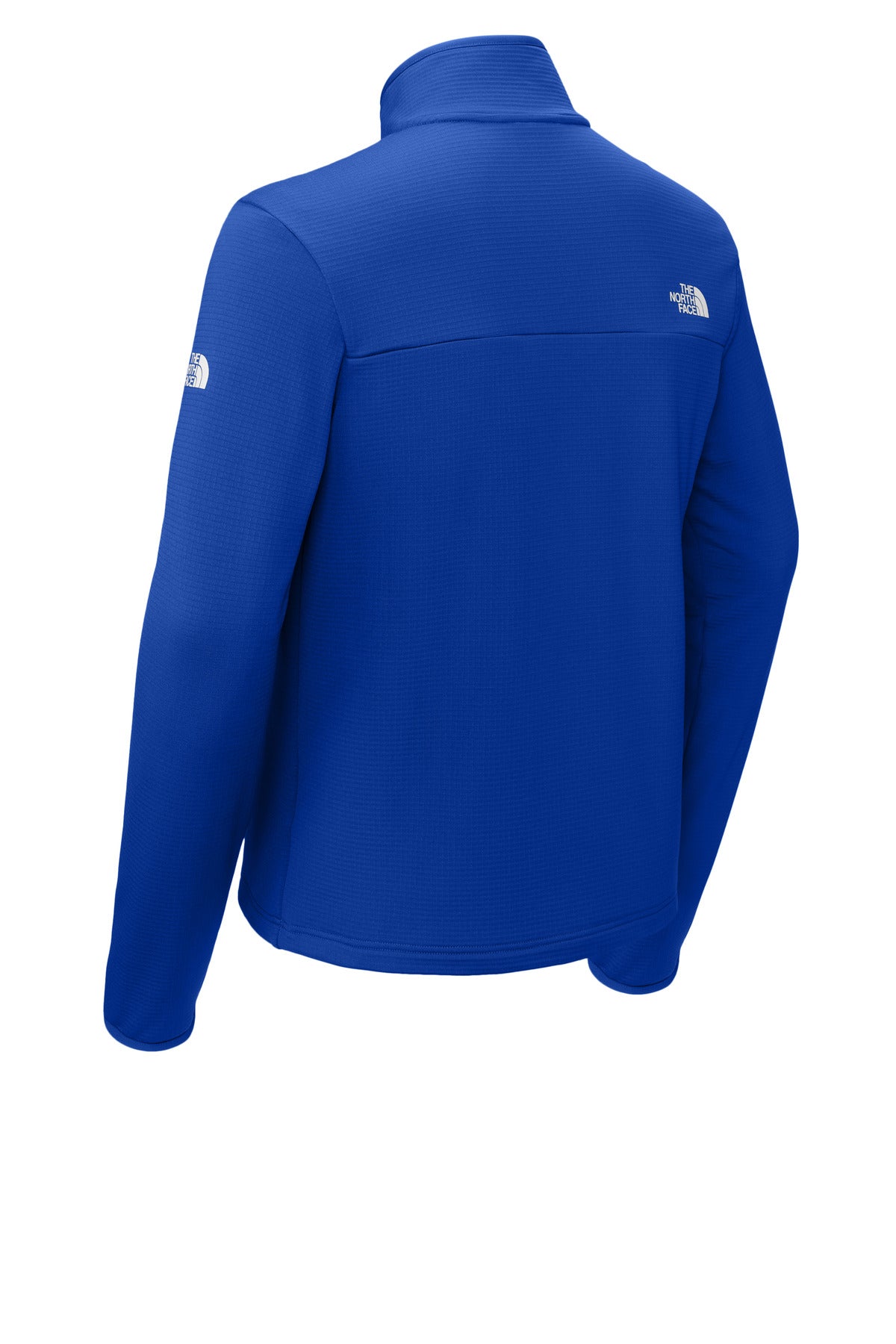 Rear View of TNFBlue The North Face Aim 1/4-Zip Fleece NF0A8ENJ