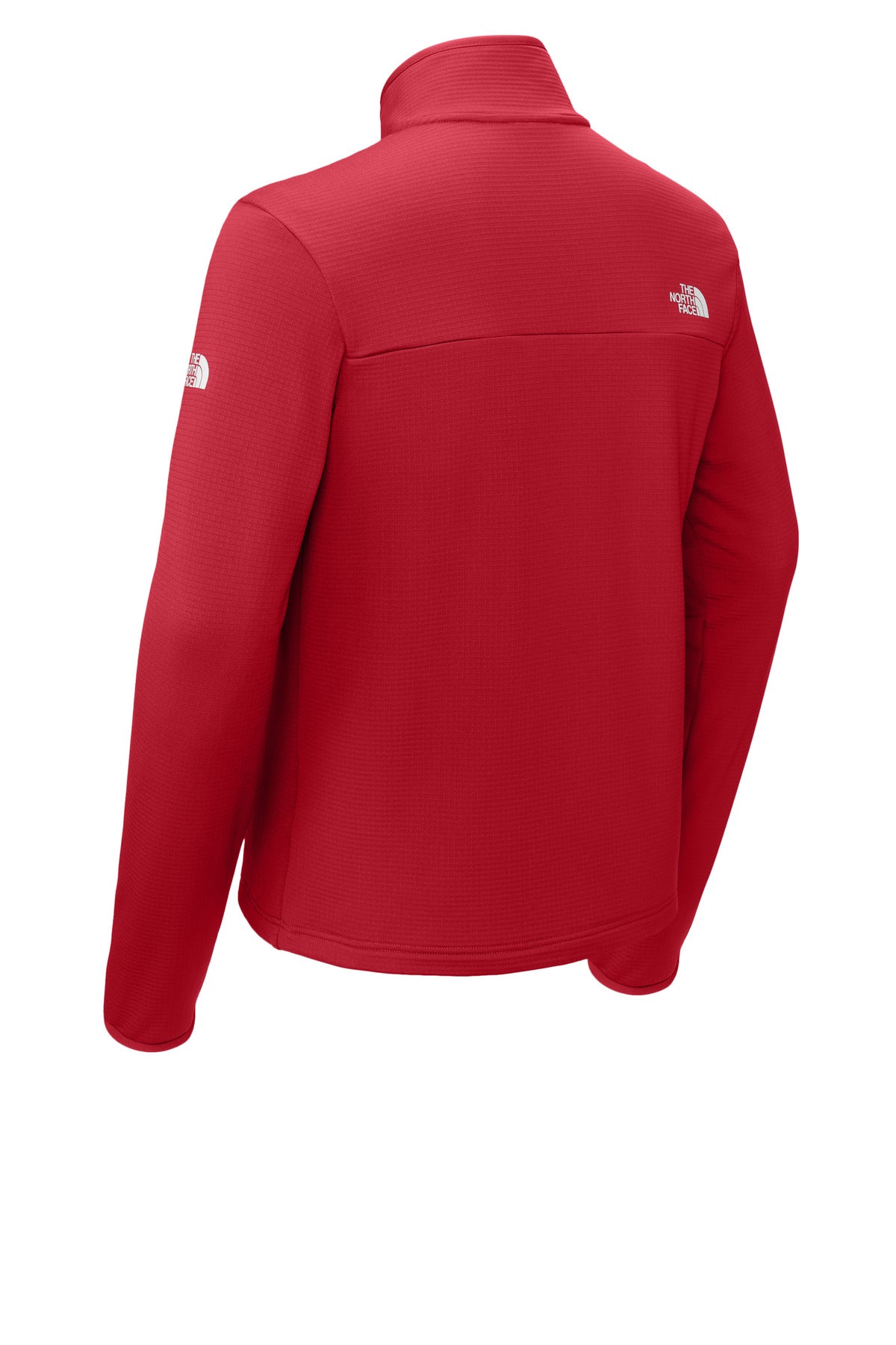 Rear View of TNFRed The North Face Aim 1/4-Zip Fleece NF0A8ENJ