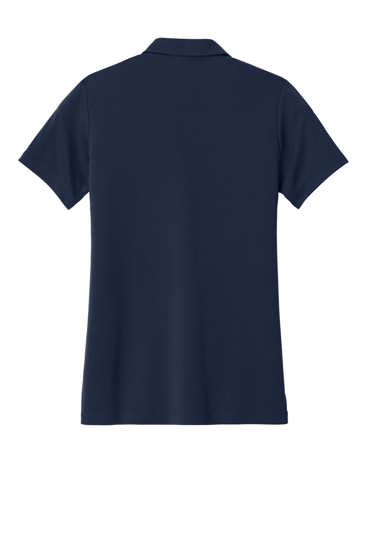Rear View of TrNv/White Sport-Tek Women's Competitor United Polo LST104