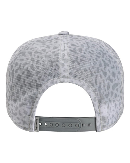 Rear View of Trout Grey The Live Wire Cap - DNA012