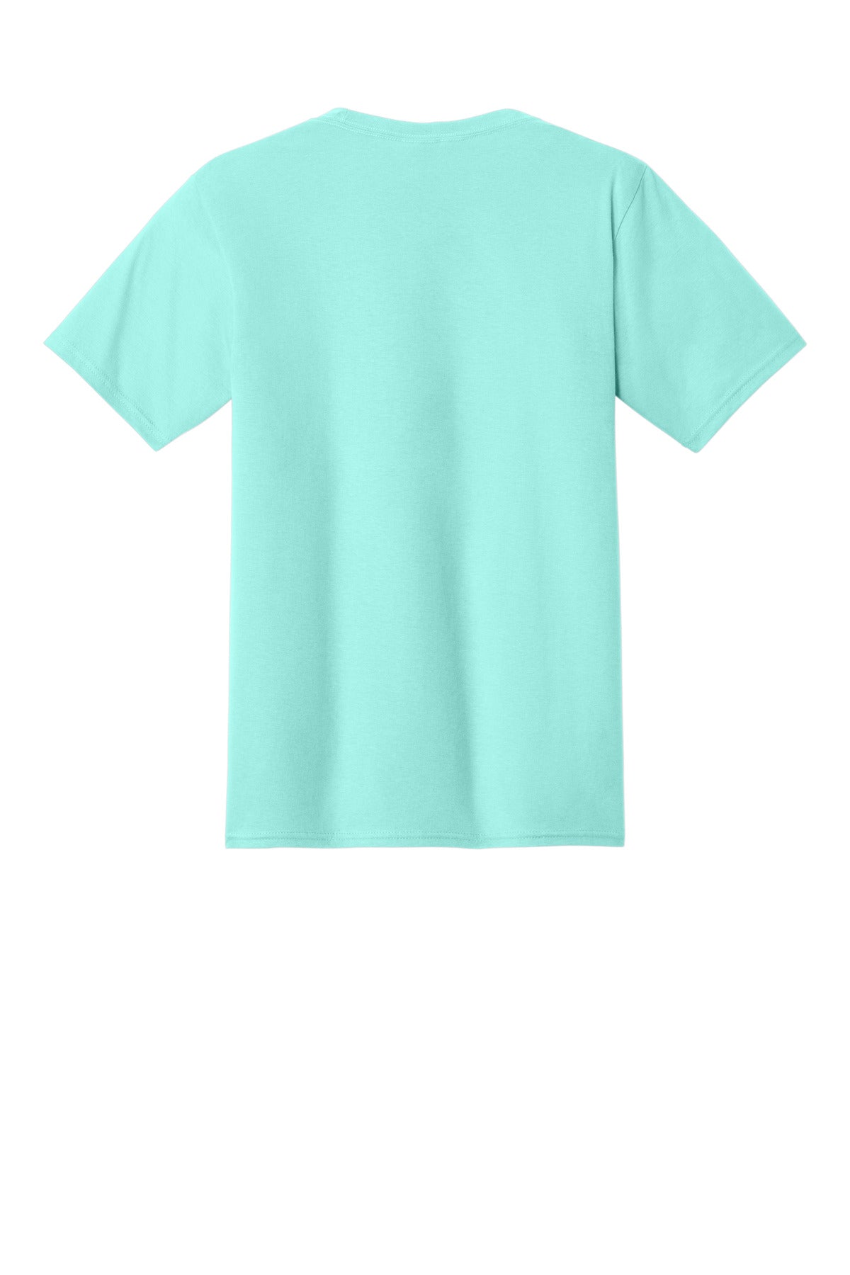 Rear View of True Celadon Port & Co Fan Favorite Tee. PC450