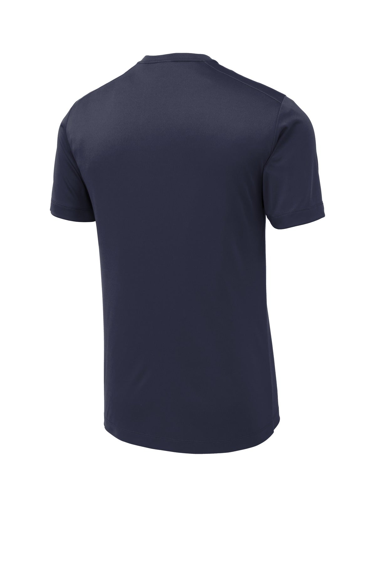 Rear View of True Navy Sport-Tek Posi-UV Pro Tee. ST420