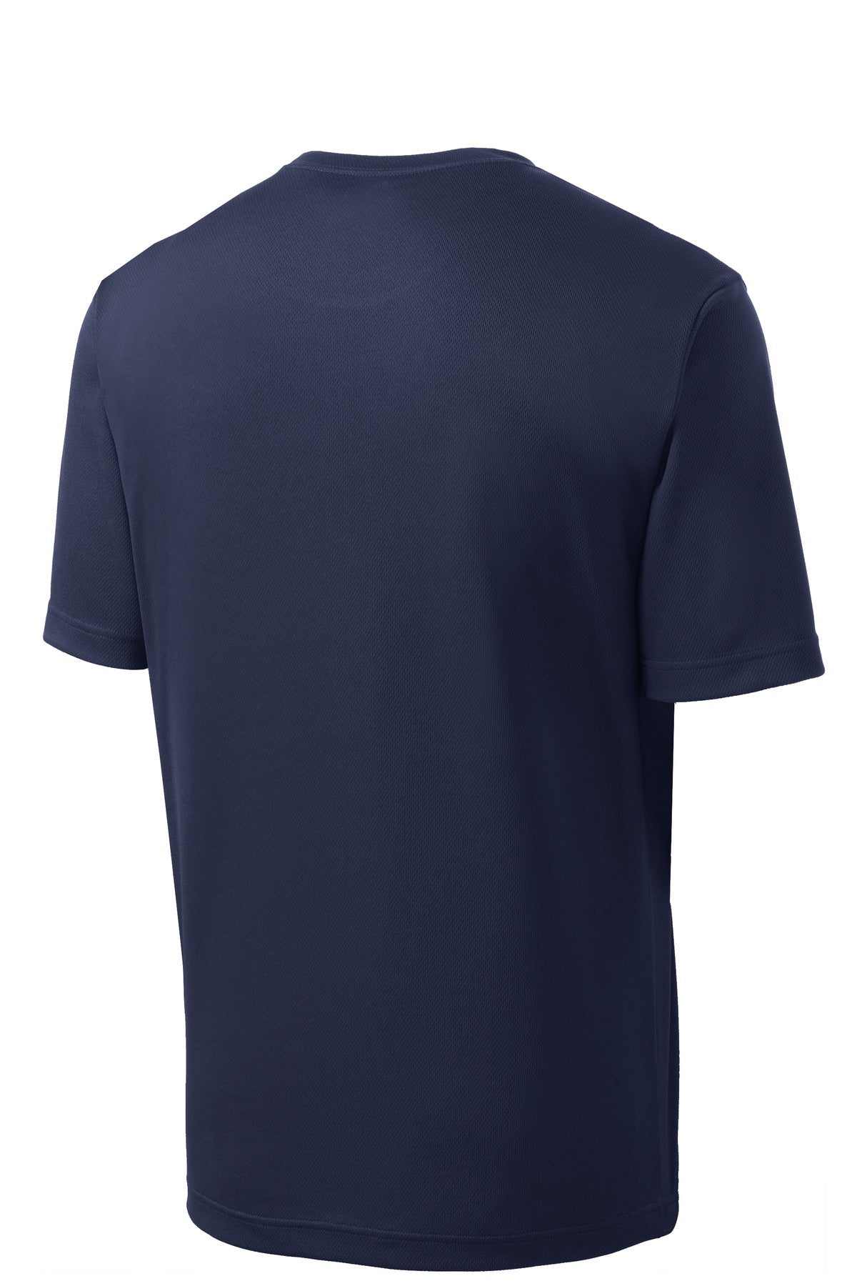 Rear View of True Navy Sport-Tek PosiCharge RacerMesh Tee. ST340