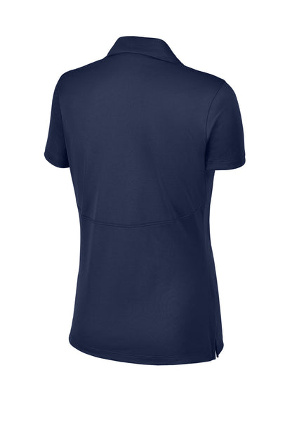Rear View of True Navy Sport-Tek Women's Micropique Sport-Wick Polo. LST650