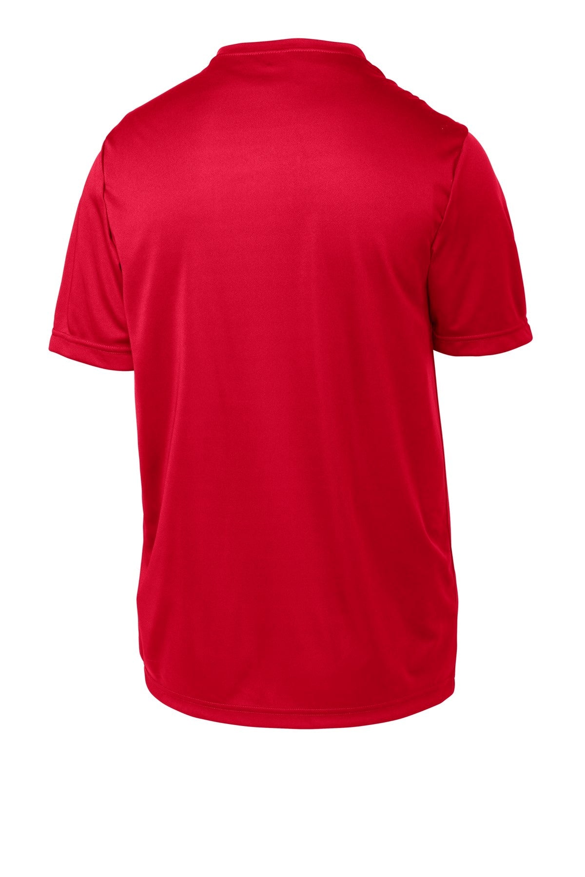 Rear View of True Red Sport-Tek Youth PosiCharge Competitor Tee. YST350