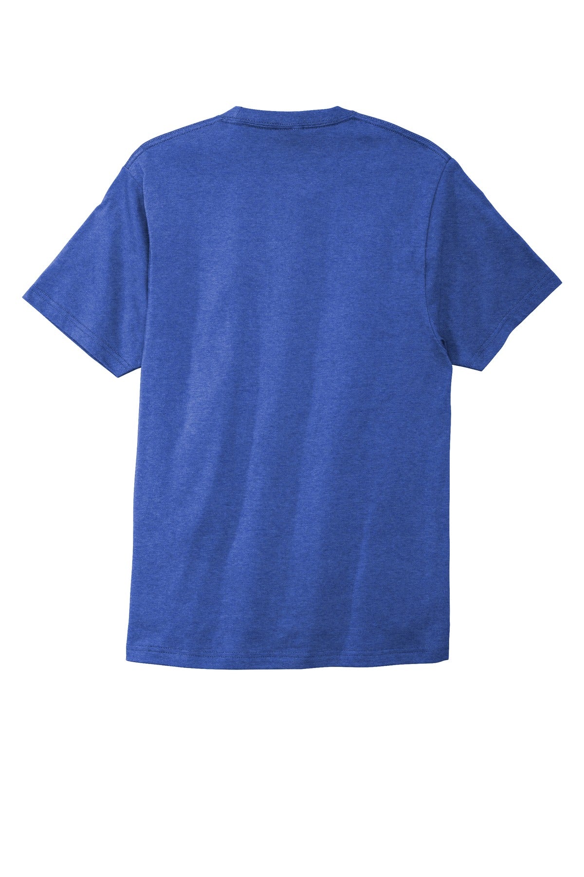 Rear View of True Royal Hth Port & Co Bouncer Tee PC600
