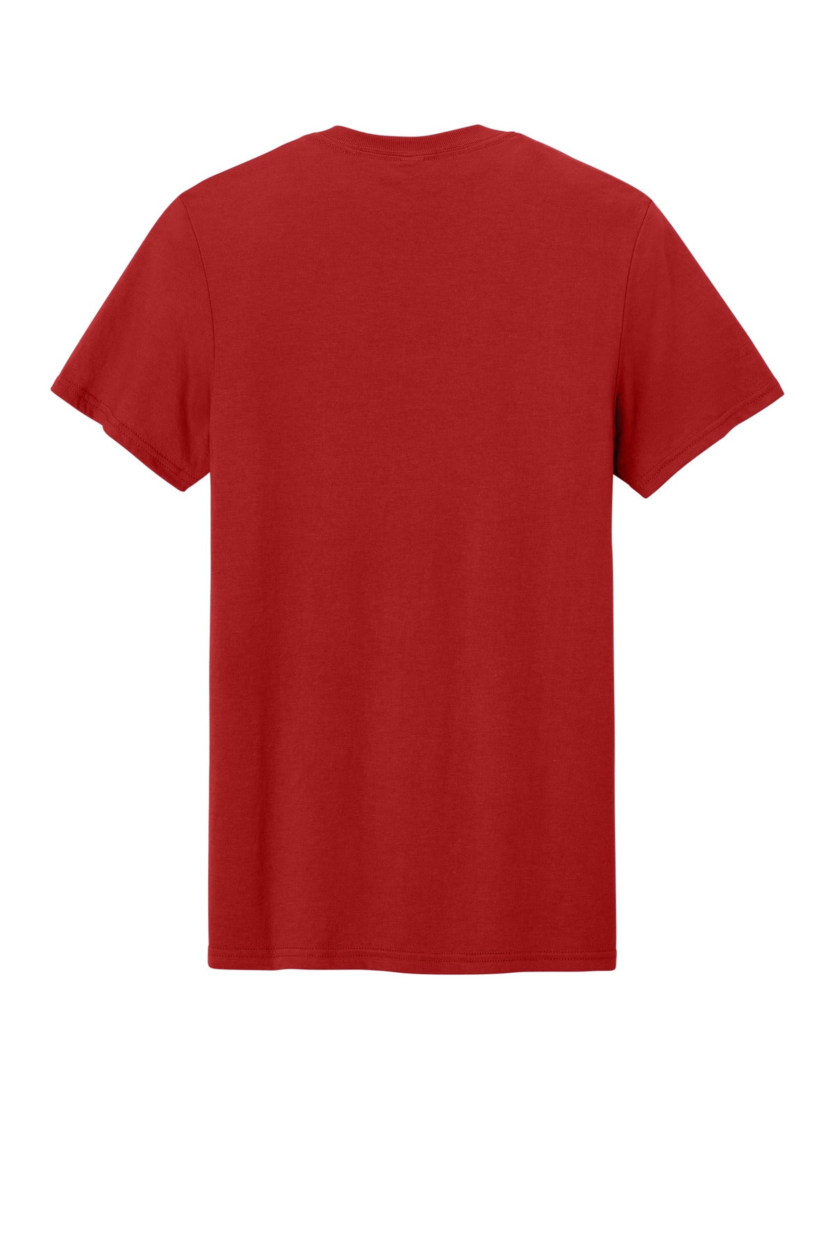 Rear View of TrueRed Jerzees Premium Blend Ring Spun T-Shirt 560M