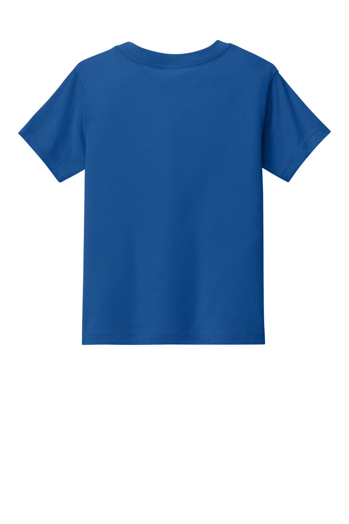 Rear View of TrueRoyal BELLA+CANVAS Toddler Short Sleeve Tee BC3001T