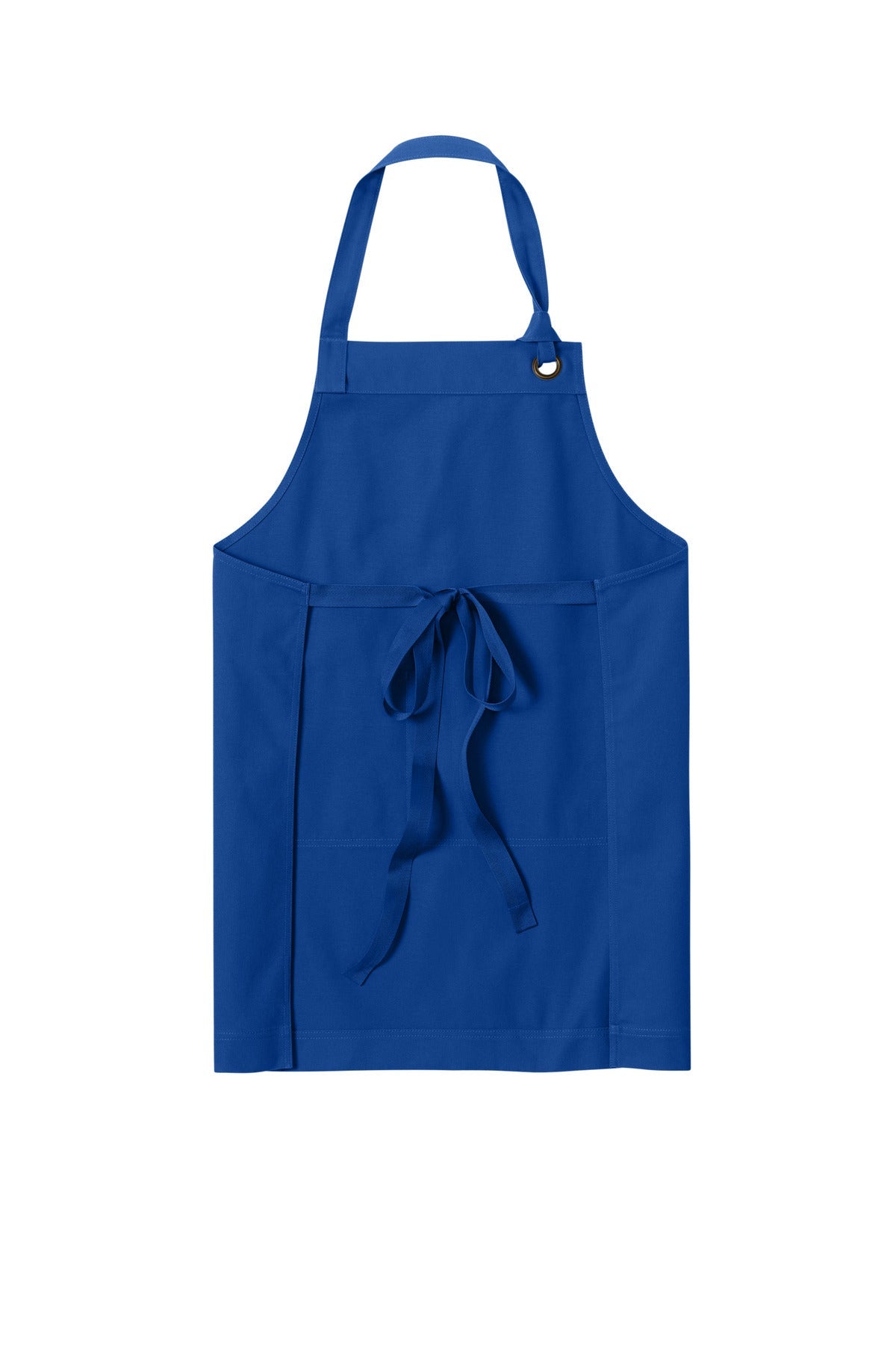 Rear View of TrueRoyal Port Authority Signature Heavy Twill Bib Apron A900