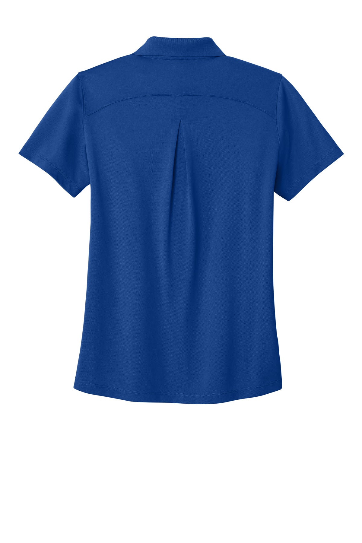 Rear View of TrueRoyal Port Authority Women's Wearever Performance Pique Polo LK240