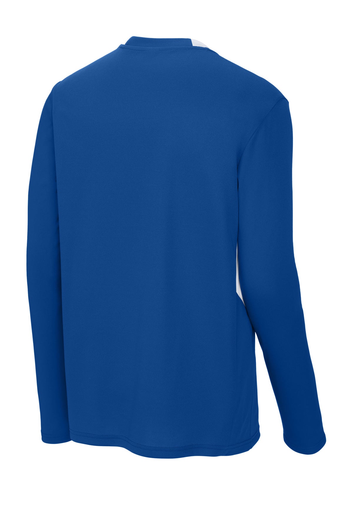 Rear View of TRy/White Sport-Tek Club 1/4-Zip Pullover ST443