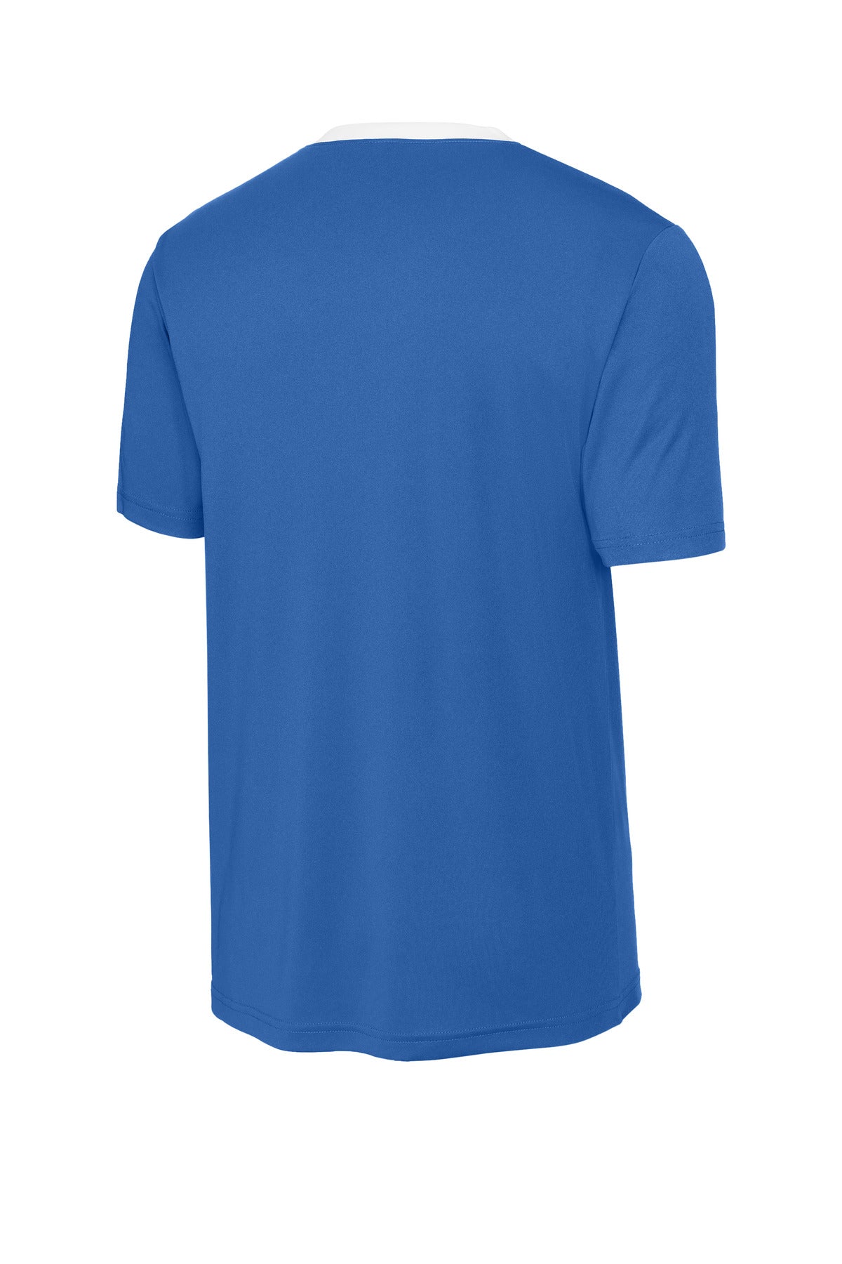 Rear View of TRy/White Sport-Tek Competitor United Crew ST100