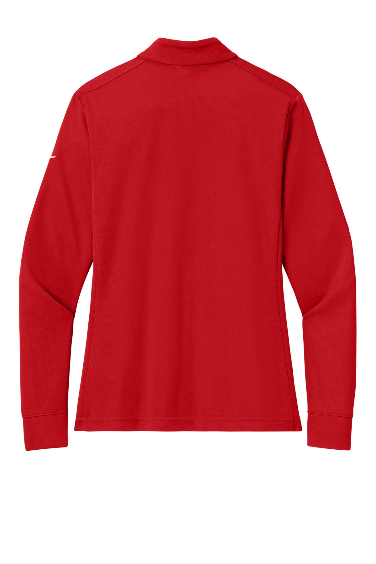 Rear View of UniRed Nike Women's Essential 1/2-Zip Cover-Up NKHM7969